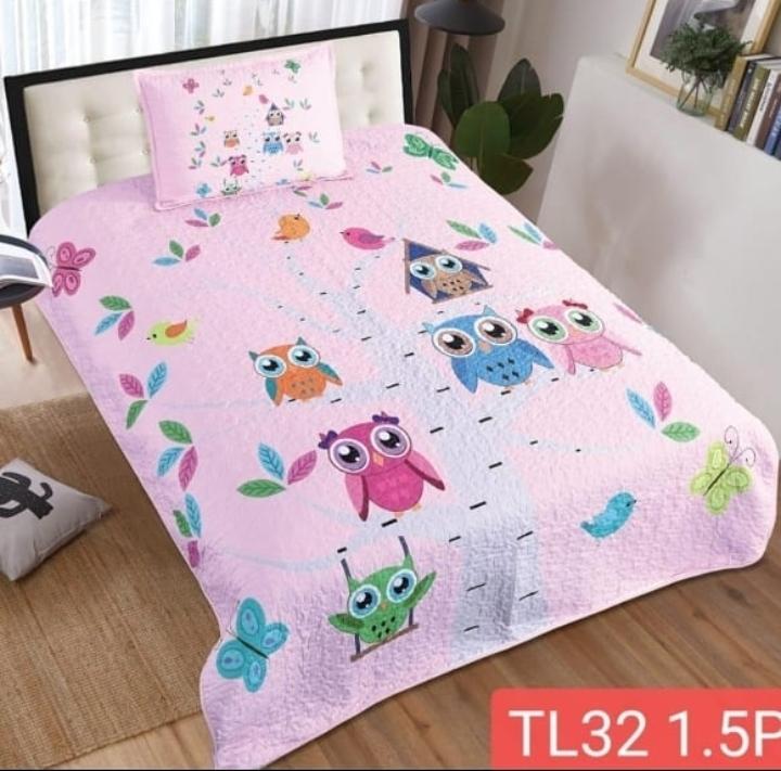 60% descuento, cubrecamas infantiles 1.5