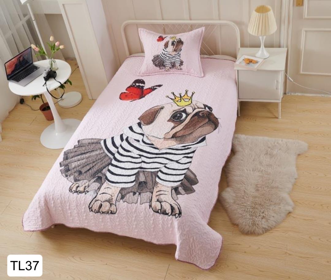 60% descuento, cubrecamas infantiles 1.5