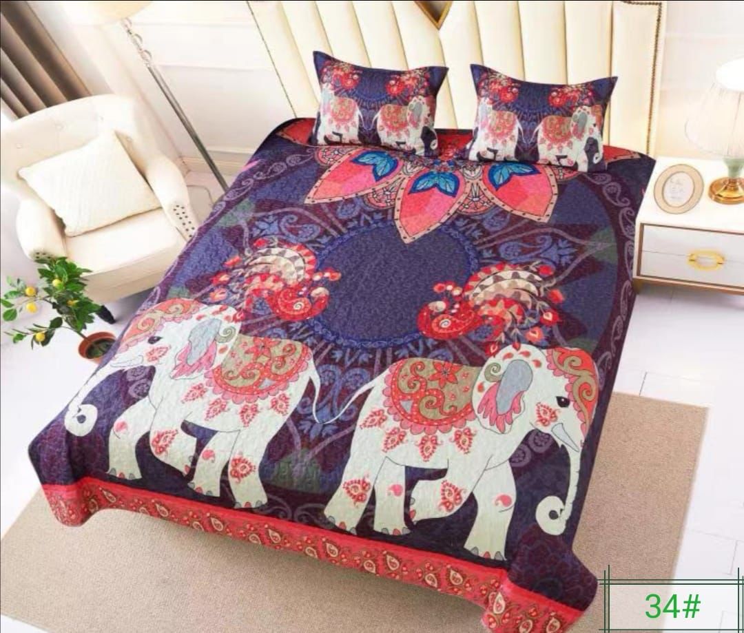 60% descuentos, cubrecamas 2 plazas  con diseño