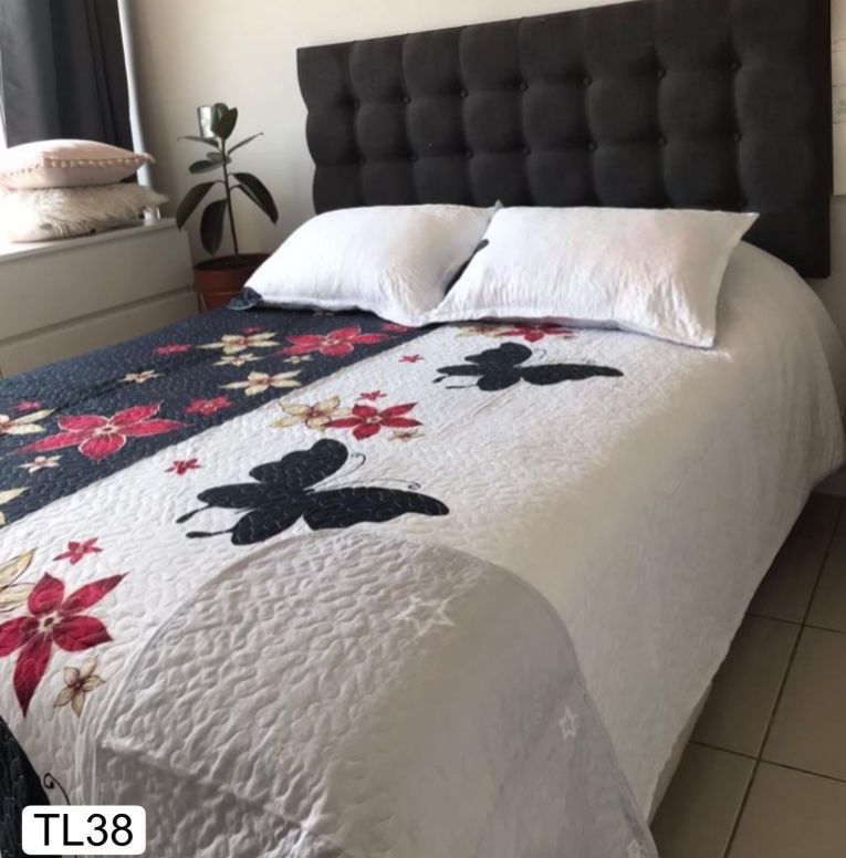 Cubrecamas 2 plazas  con diseño