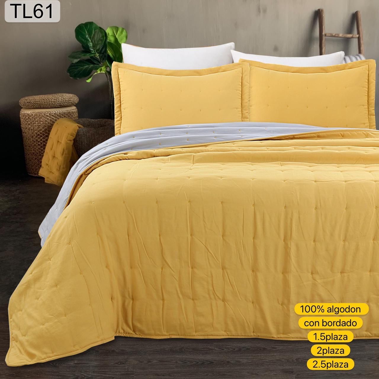 Cubrecamas Algodón bordados super king