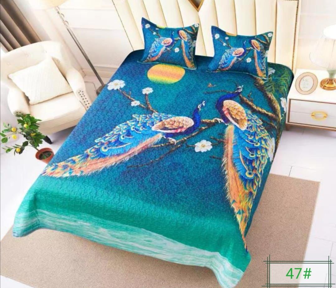 60% descuentos, cubrecamas 2 plazas  con diseño