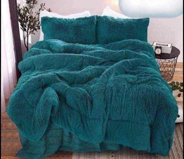 Cubrecama peludo 1.5