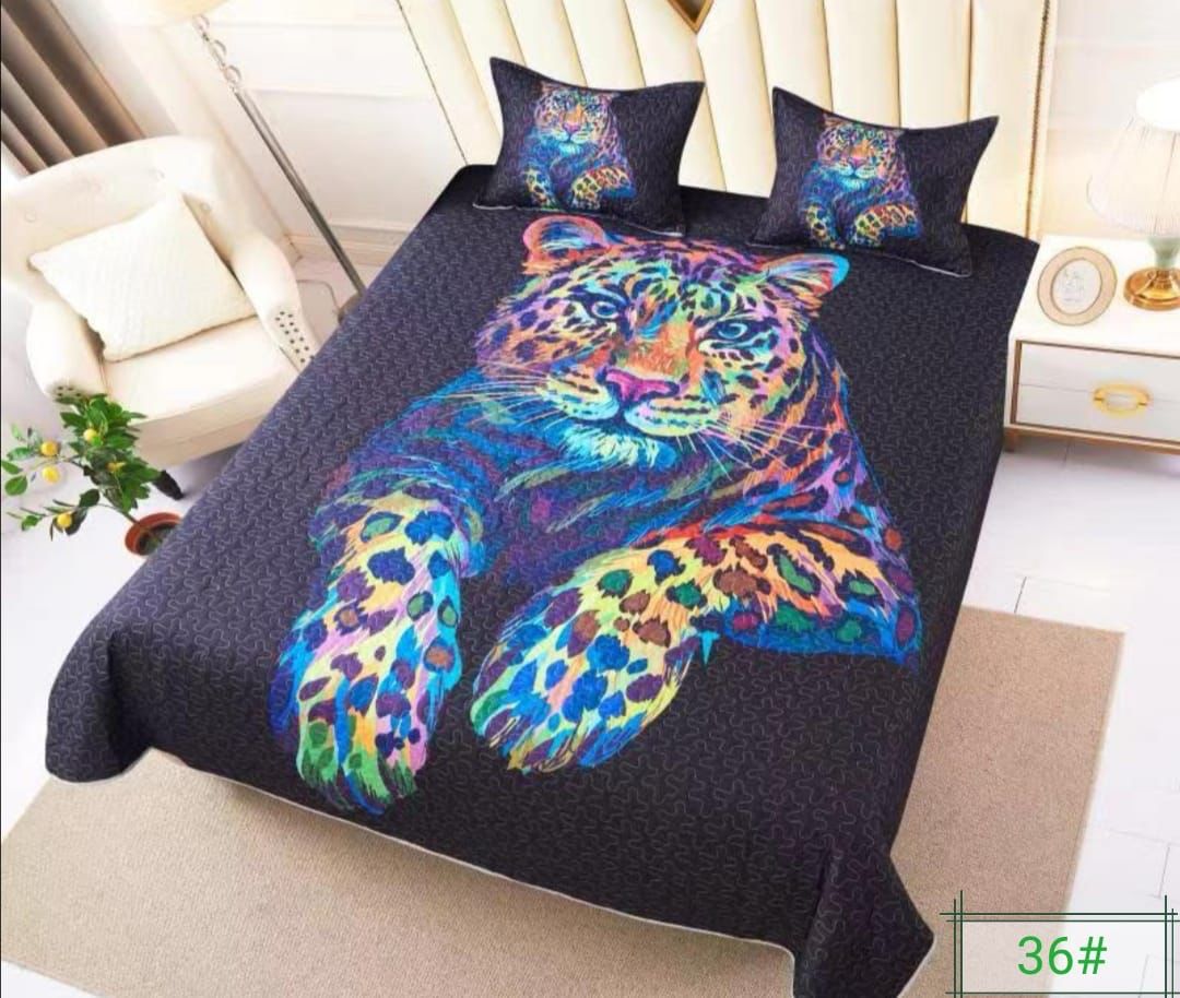 60% descuentos, cubrecamas 2 plazas  con diseño