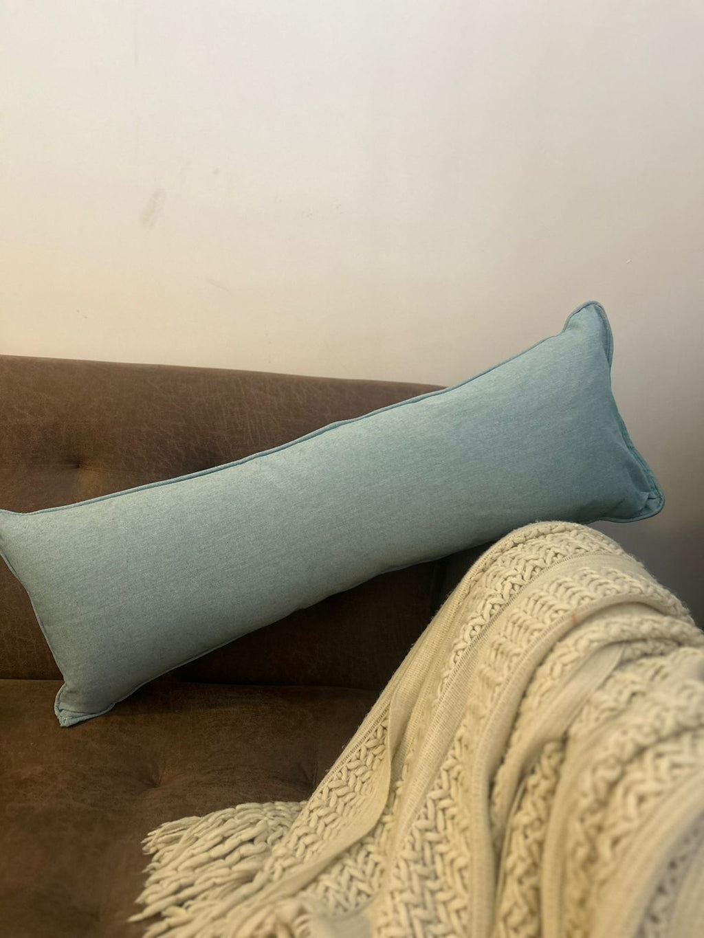 Cojin un tono rectangular 35 x 90cm