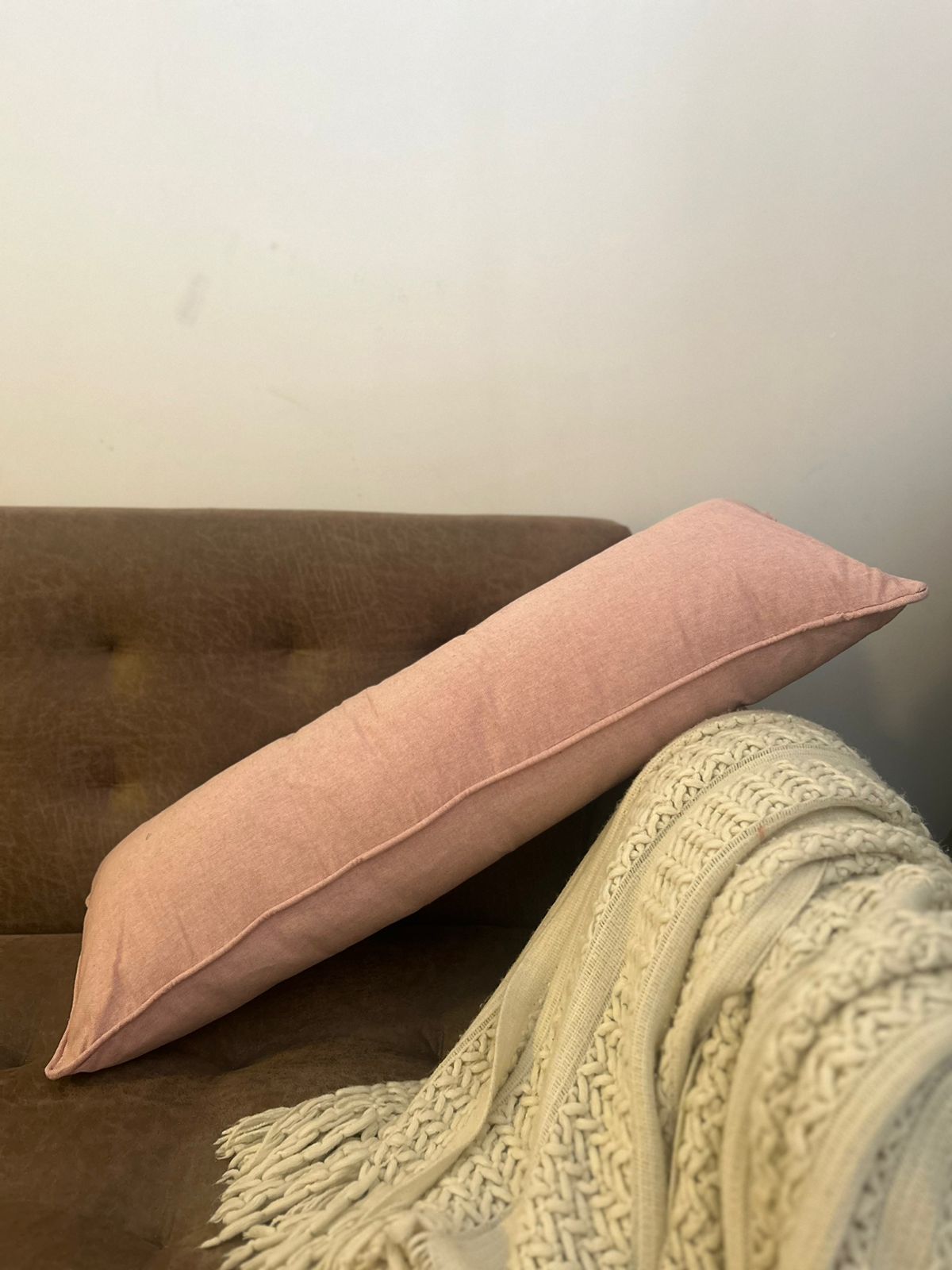 Cojin un tono rectangular 35 x 90cm