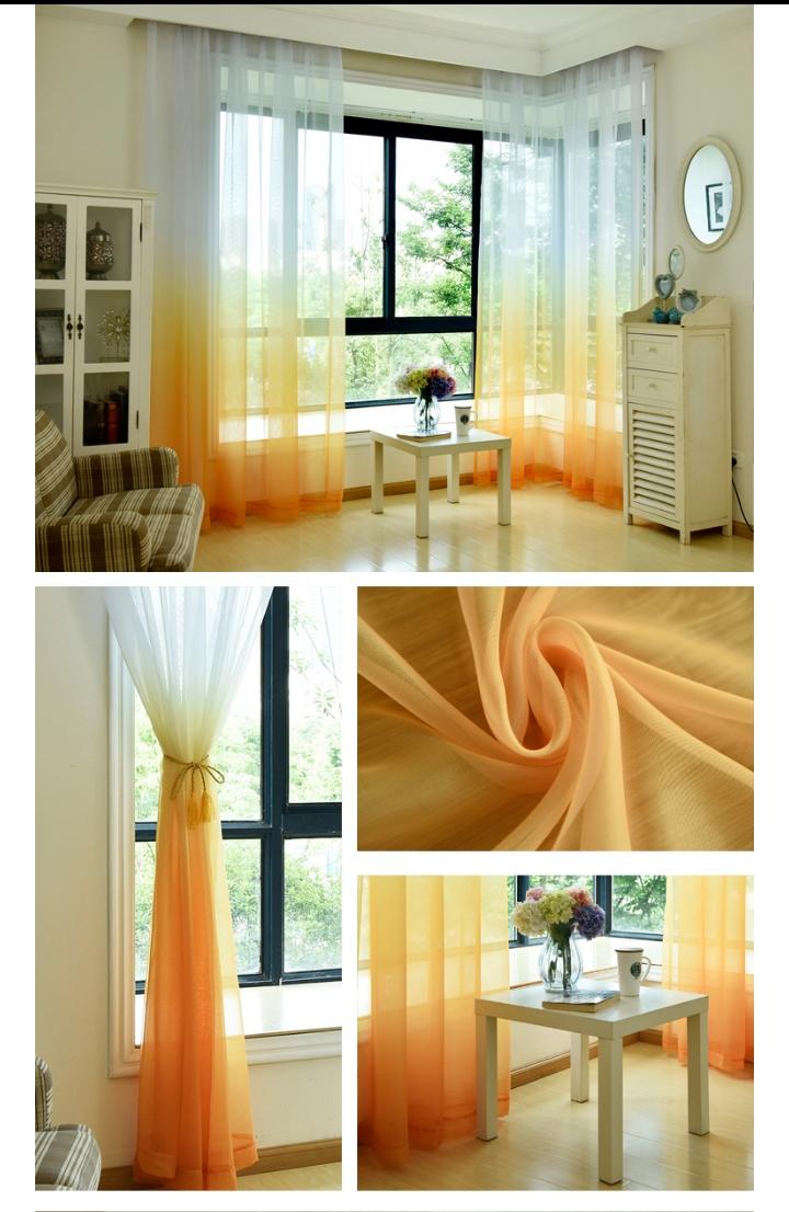 60% descuento, Visillos En Degradé