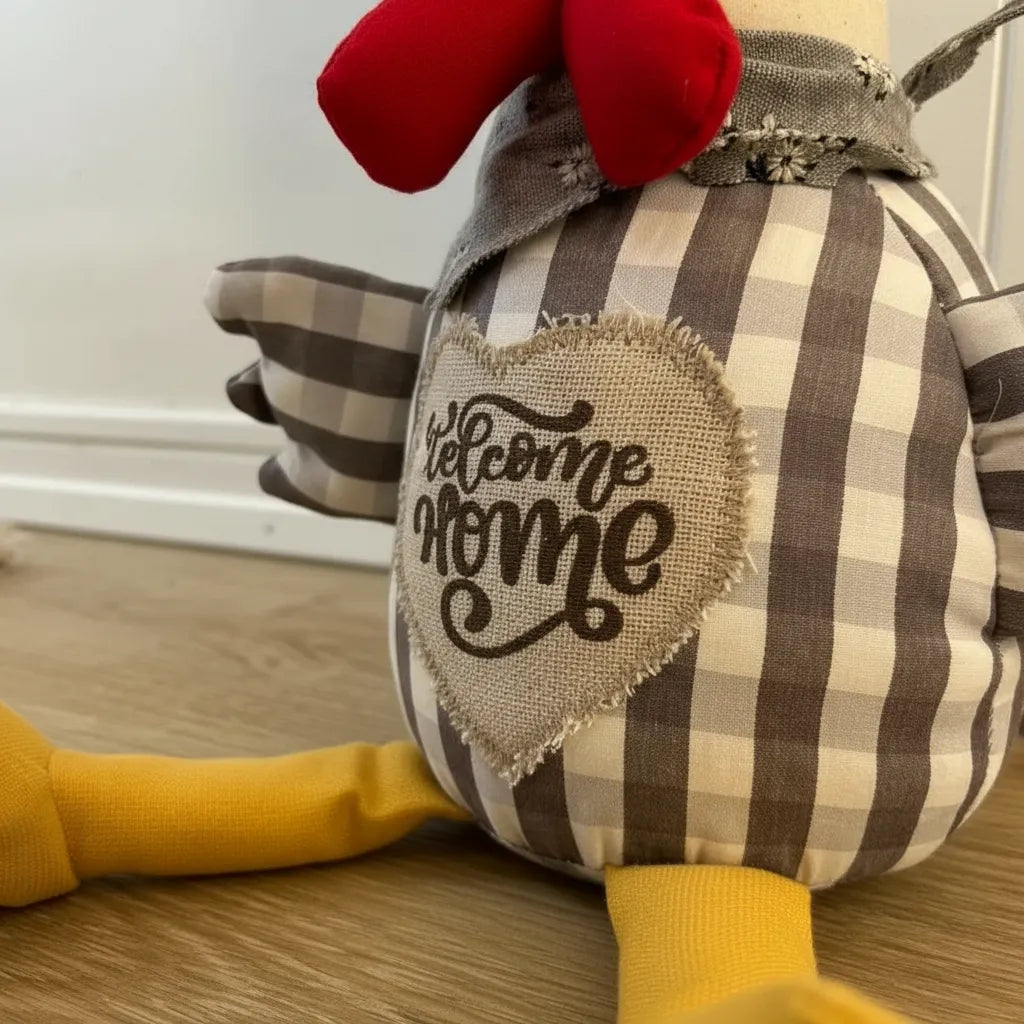 Tope De Puerta Decorativo Gallo Bienvenido (1,500 Kg) Beige Gallo