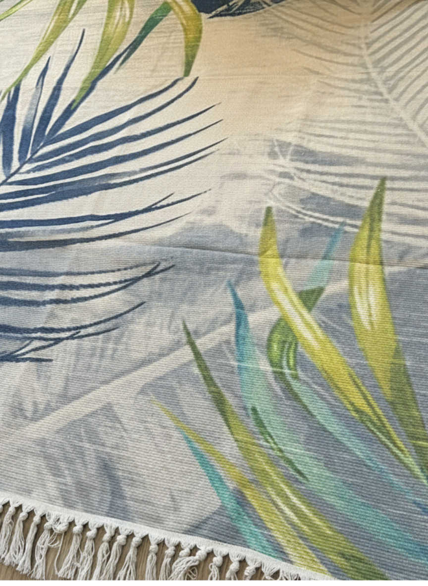 Alfombras Kilim - 180 cm x 200 cm Tropical Breeze