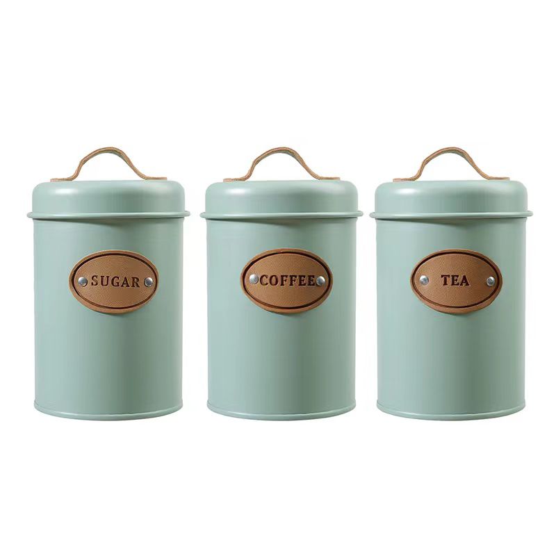 Descuento 20% Set de 3 canister de cocina