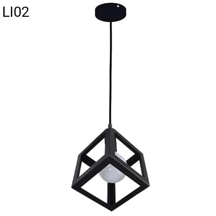 Lámparas Metálicas Geométricas