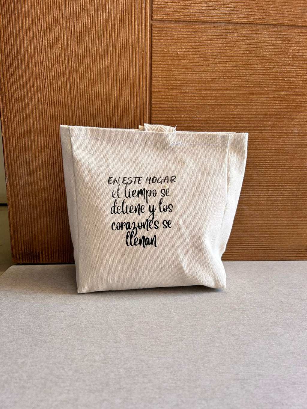 Tope de puerta bolsas decorativo, En este hogar.....