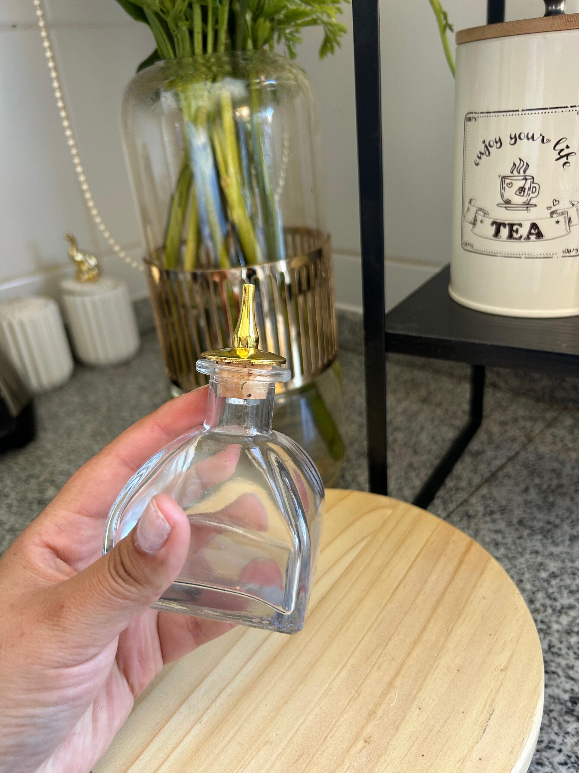 Dosificador de  endulzante, vidrio