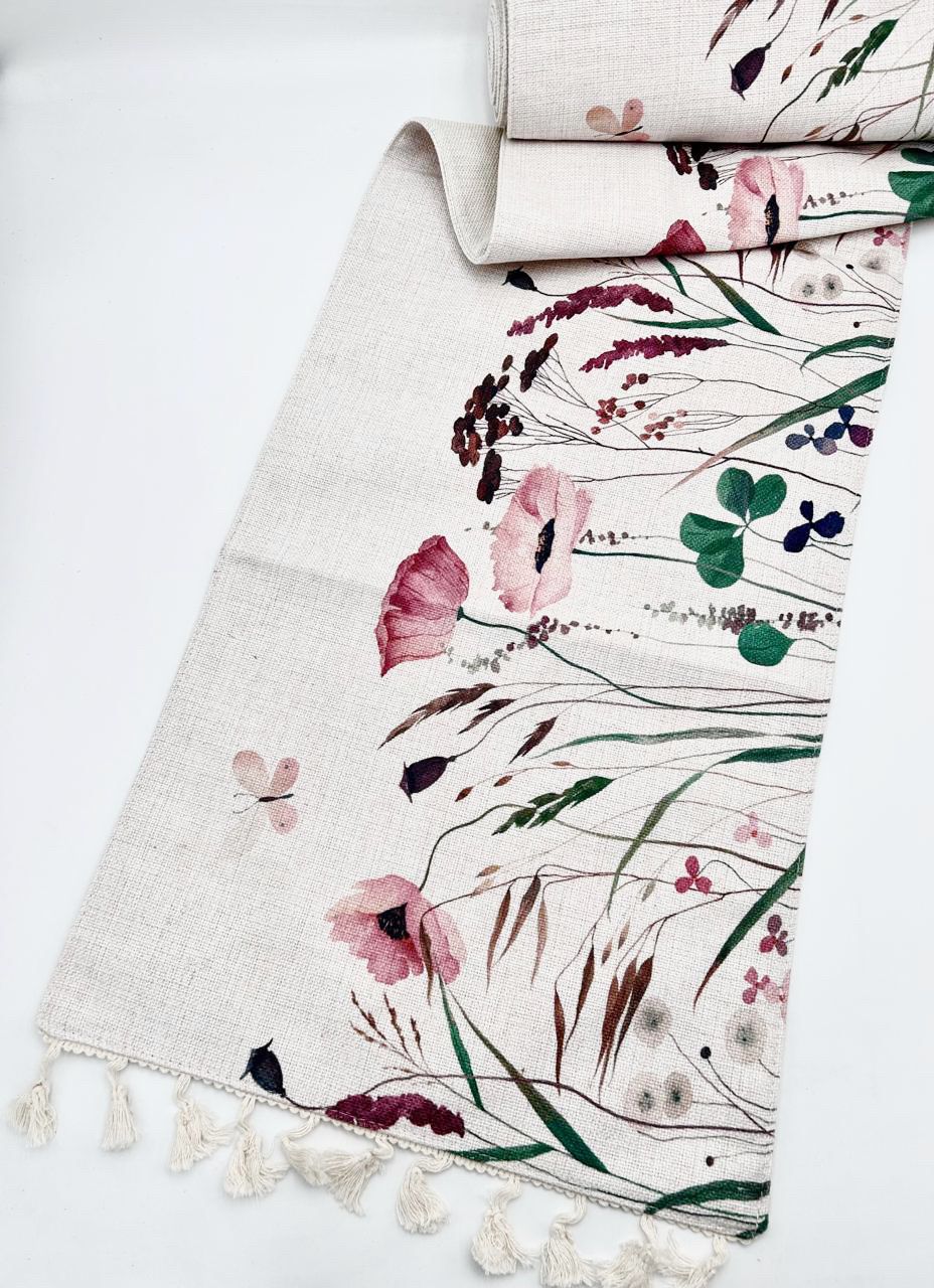 Caminos de mesa estampados