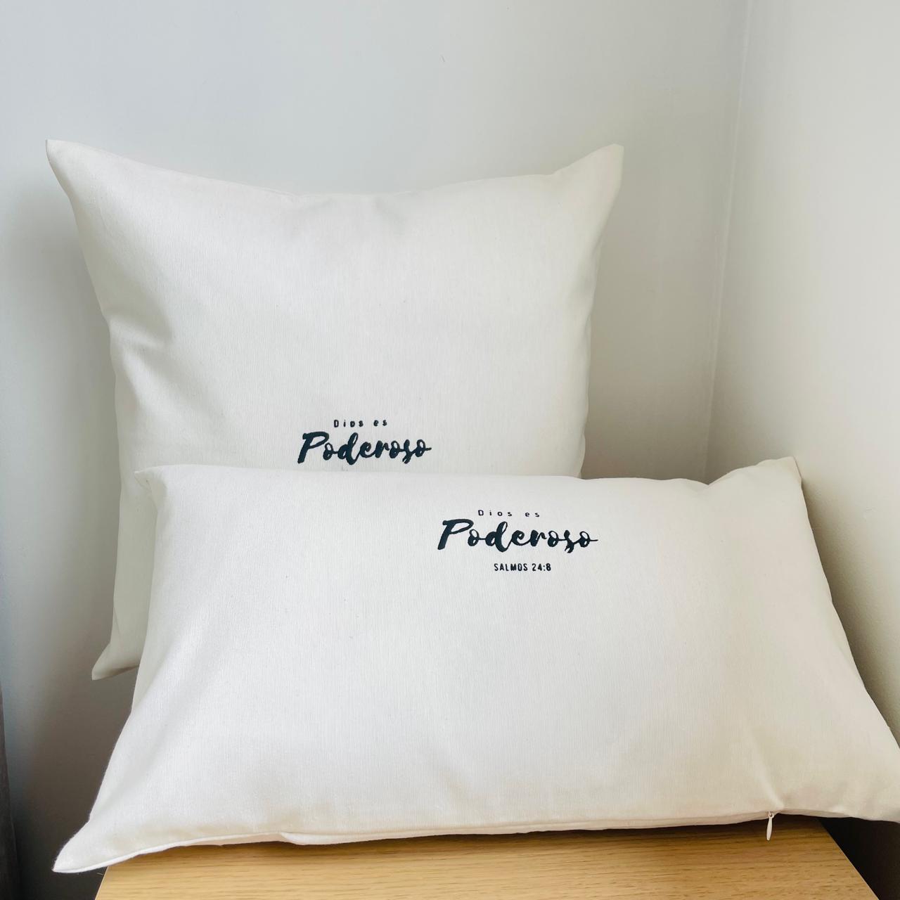 Cojines, Dios es poderoso