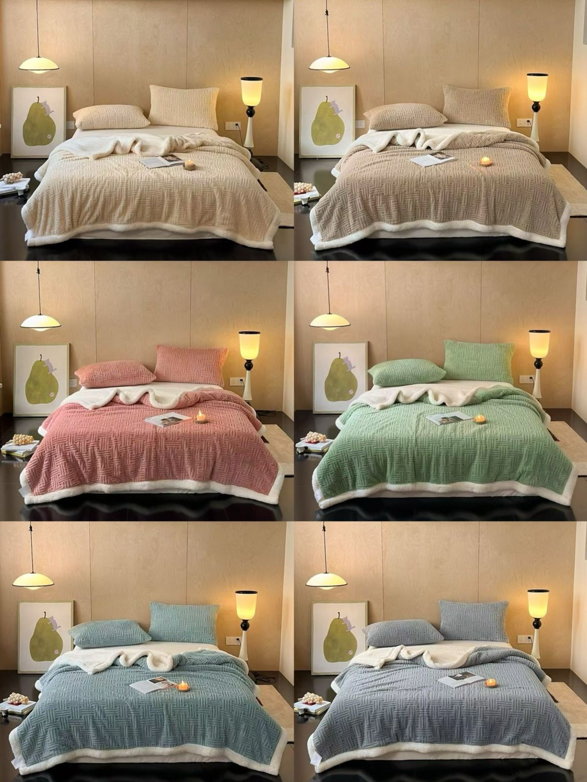 Frazadas  200X230Cm.