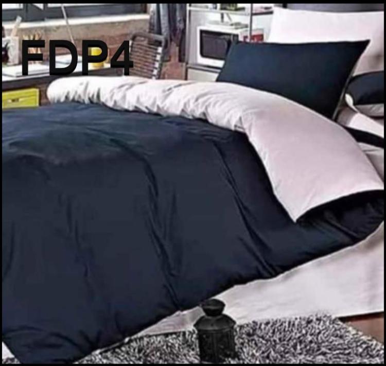 Funda de plumón bicolor