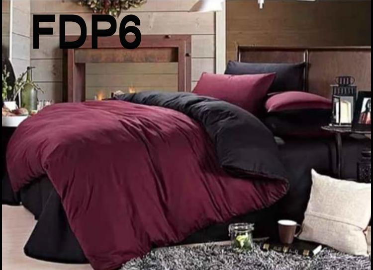 Funda de plumón bicolor