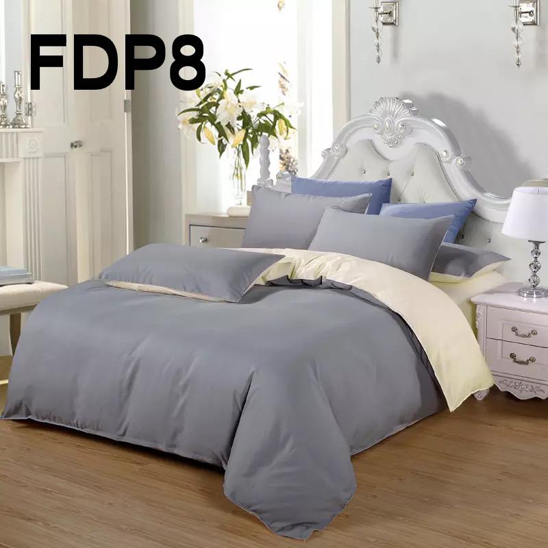 Funda de plumón bicolor