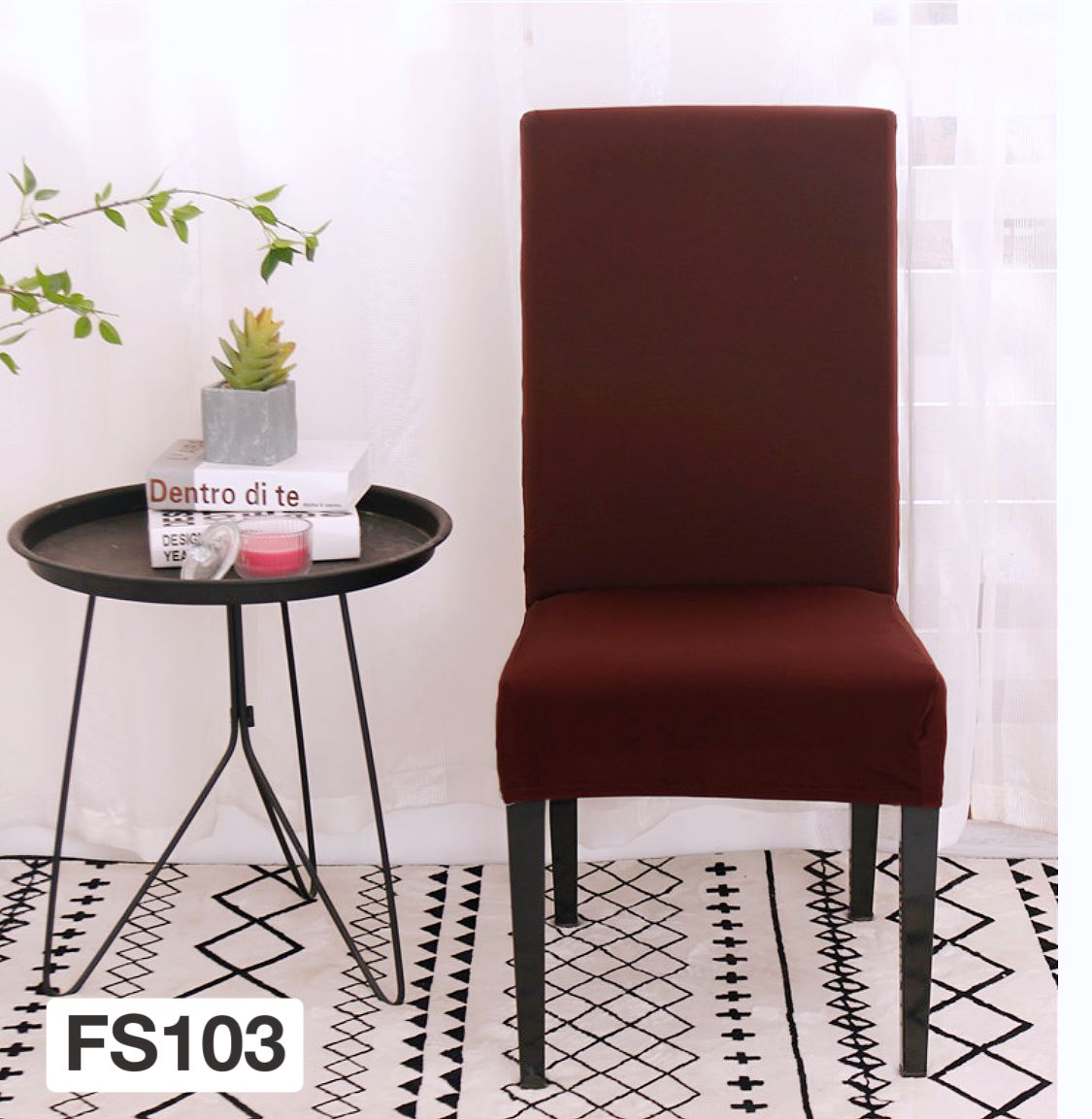 Fundas de sillas spandex en un tono