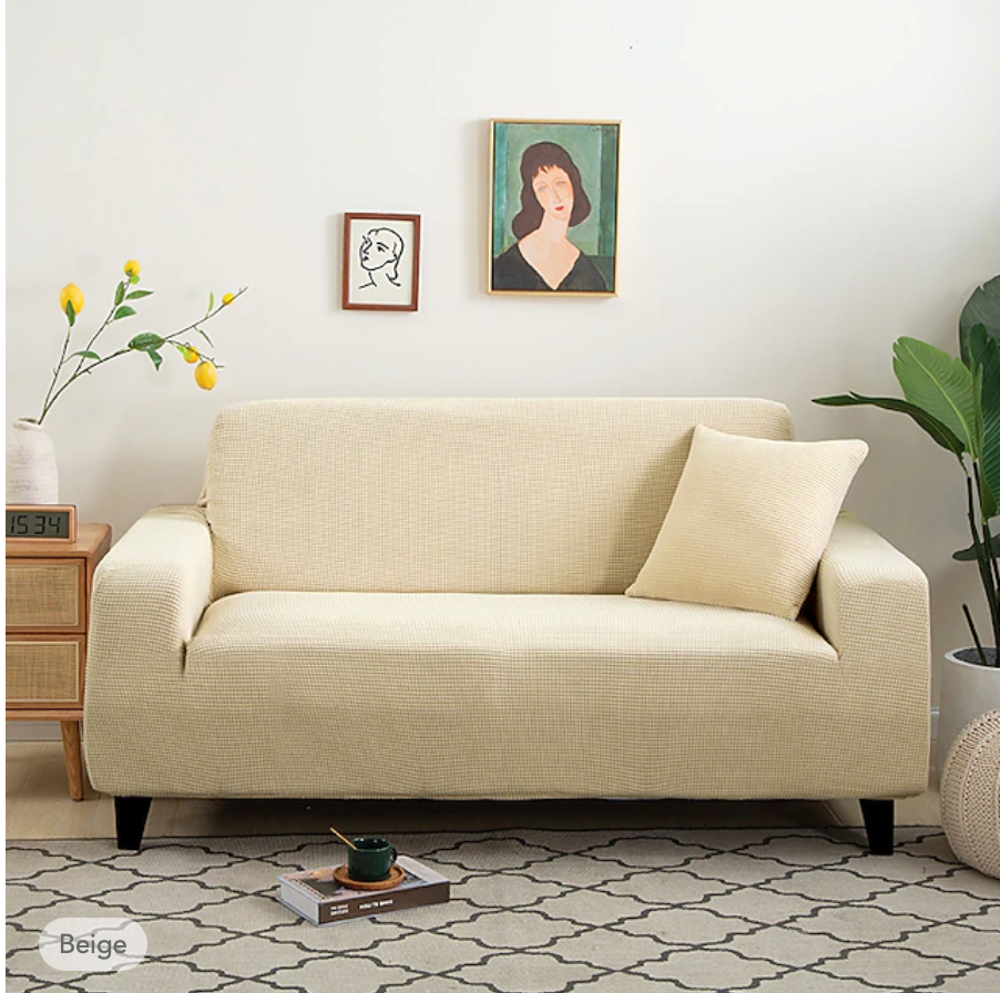 Fundas De Sofá En Un Tono diseño cuadrille