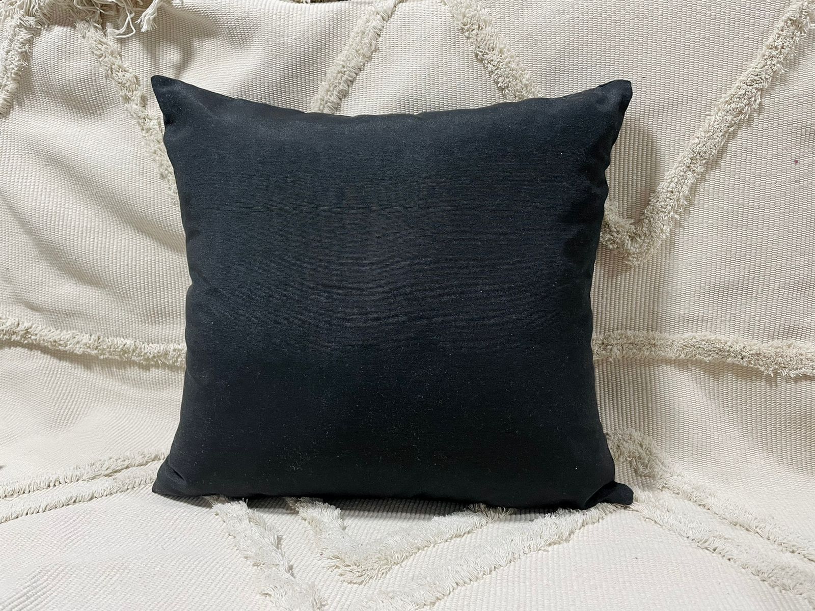 Fundas de cojines color negro