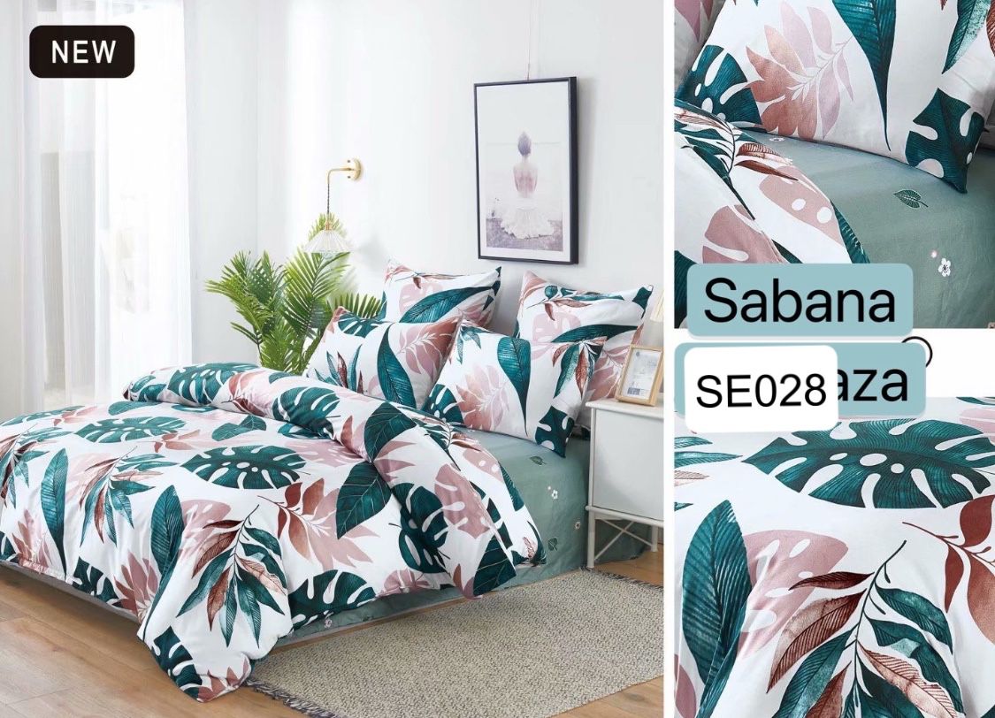 60% Descuento  Juegos  de sábanas estampadas king