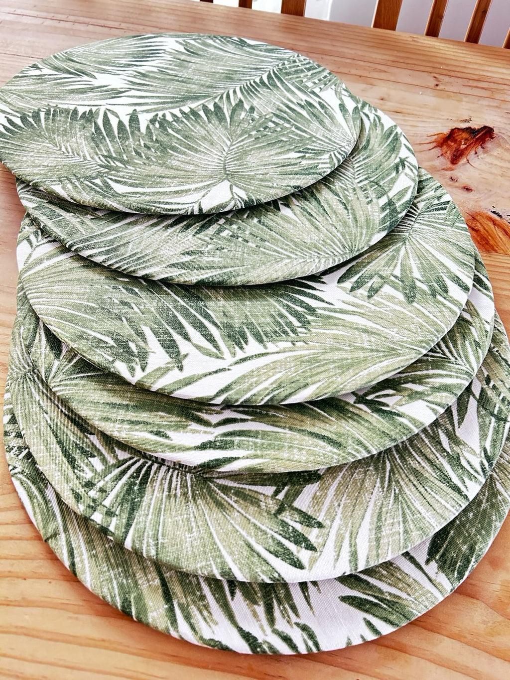 Set de 6 Individuales repelentes con madera mdf