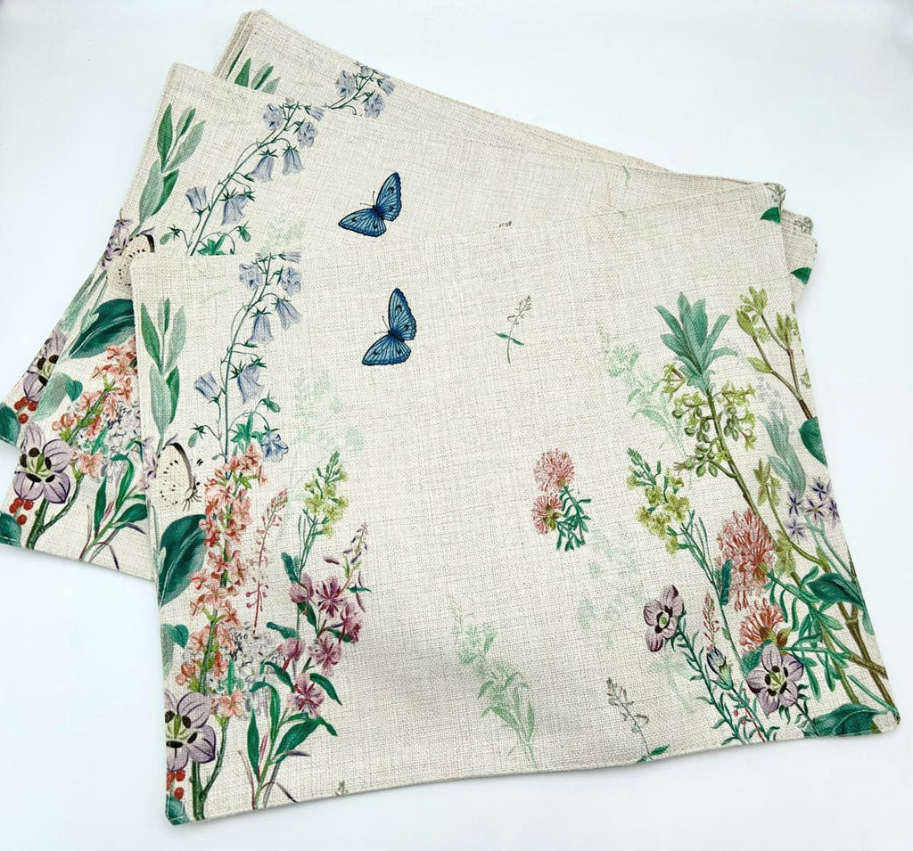 set de 6 individuales repelentes en  lino