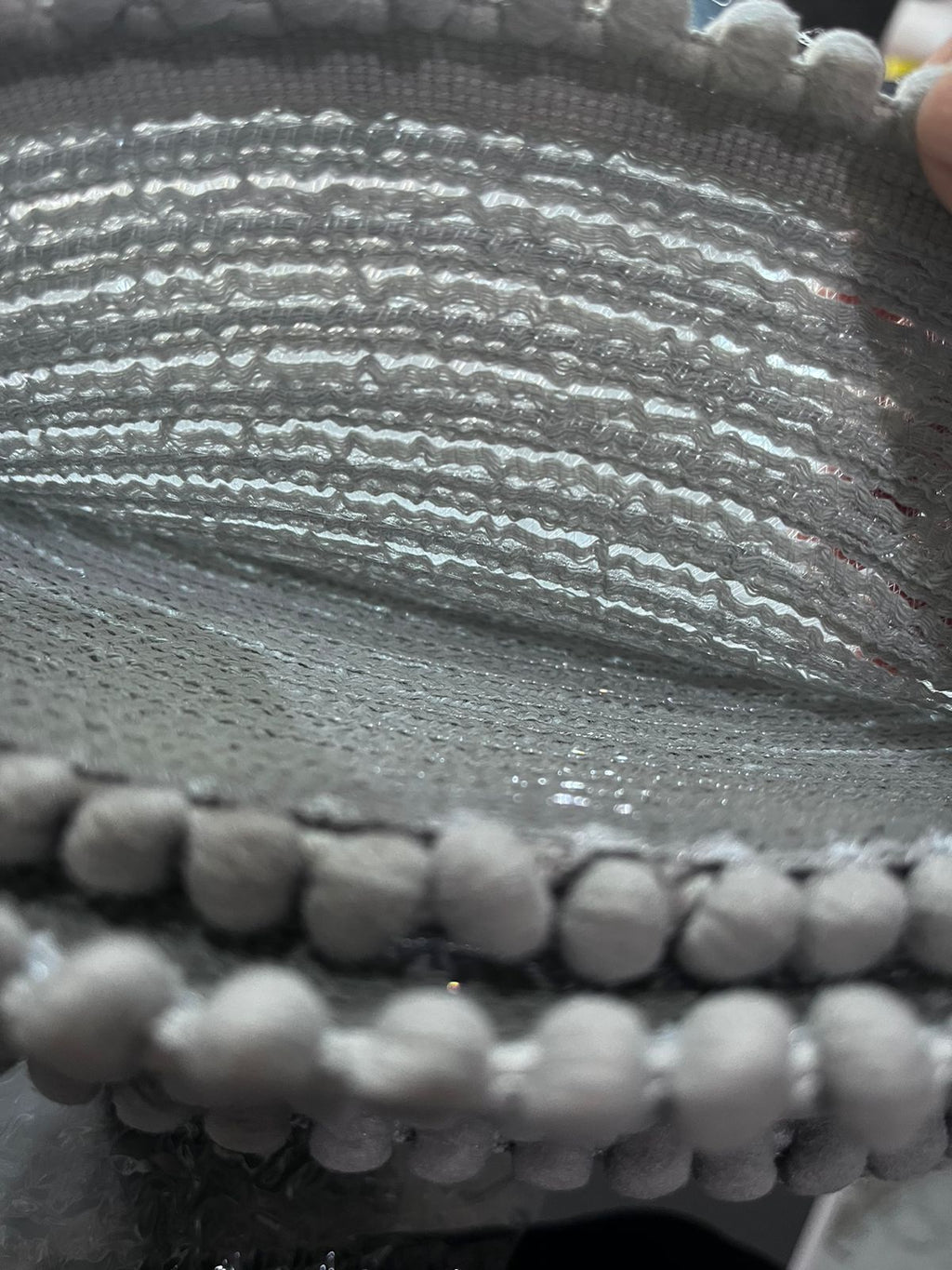 Individuales con pom pom