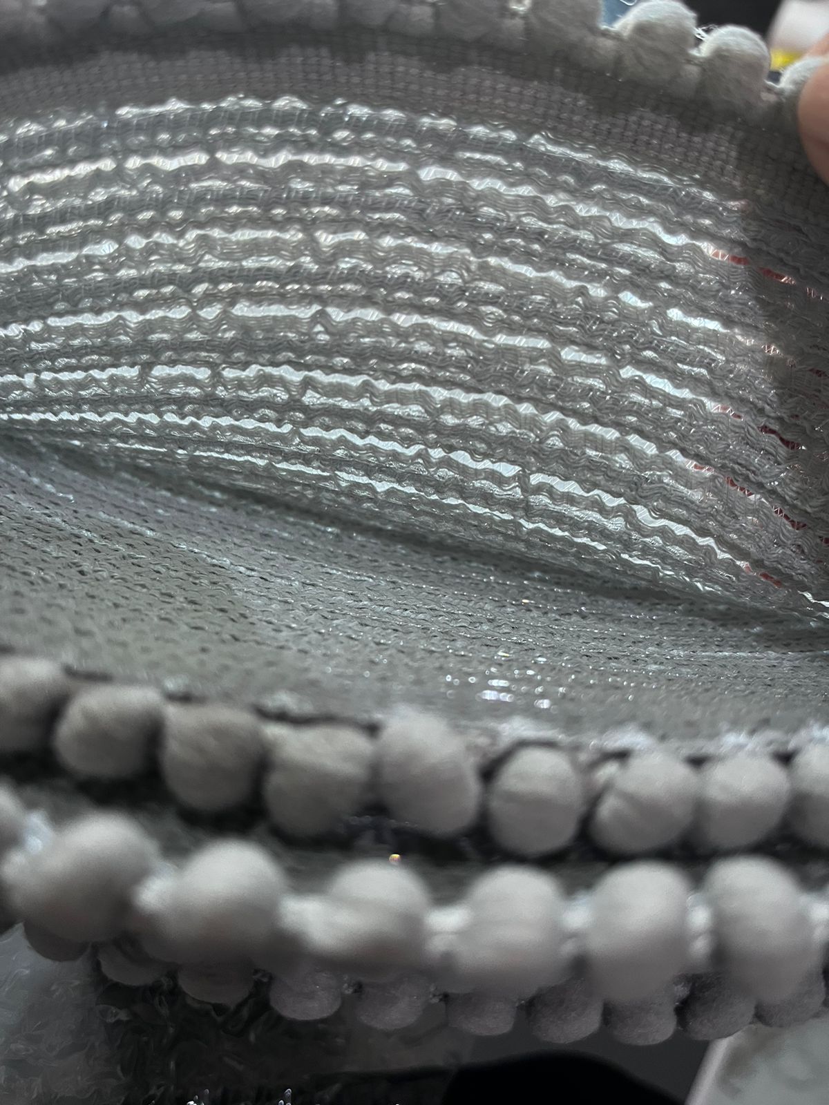 Individuales con pom pom