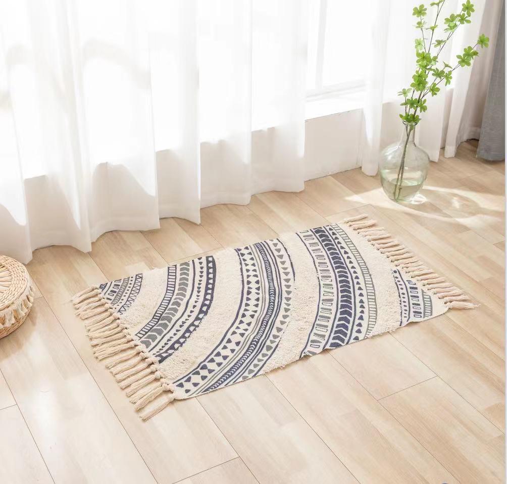 Kilim bordada  90 cm x 60 cm