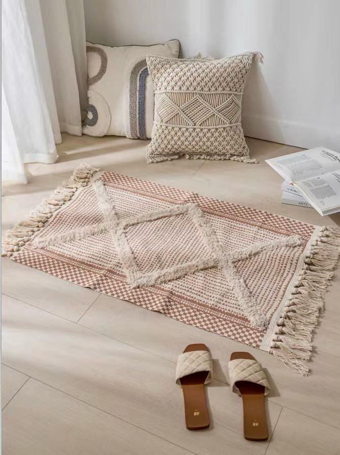 Kilim bordada  90 cm x 60 cm