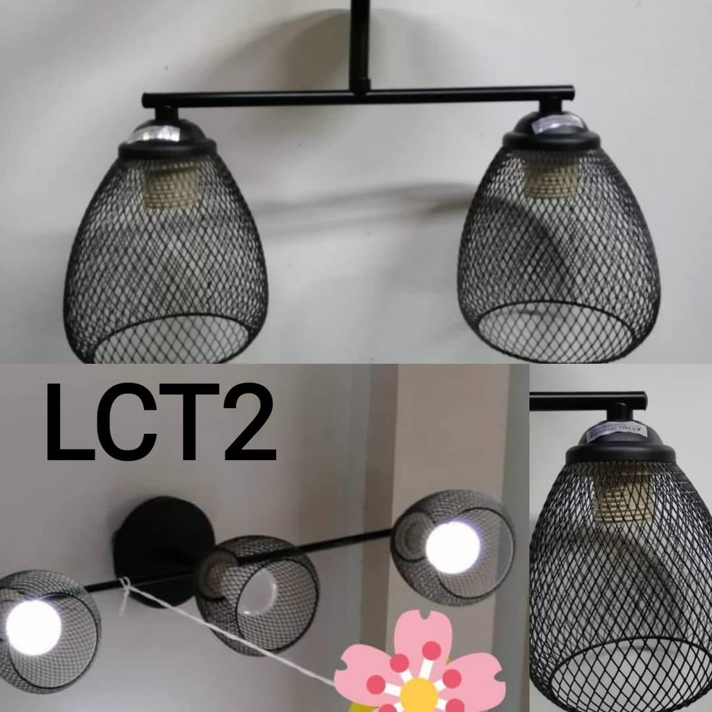 Lámpara metálica de techo