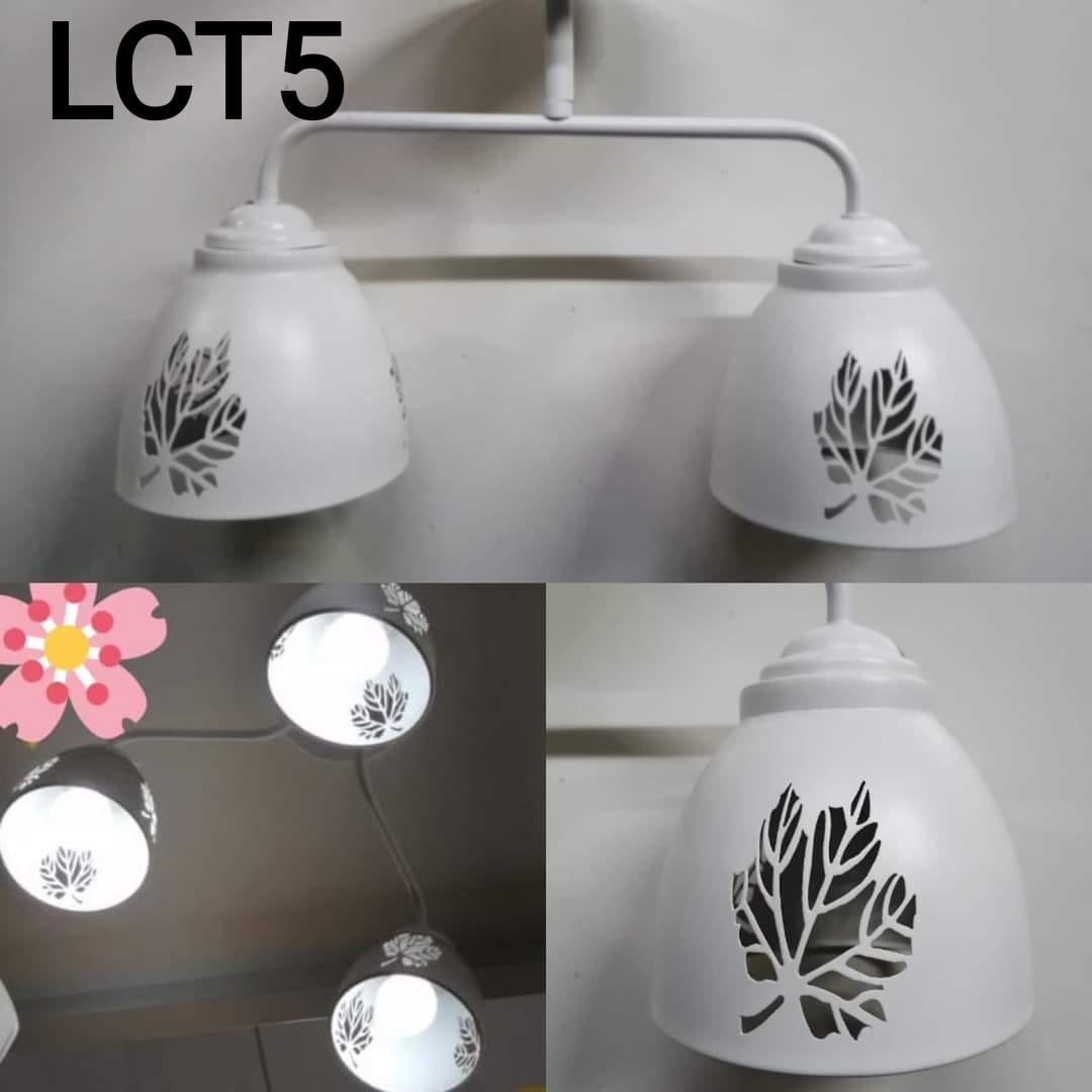 Lámpara metálica de techo