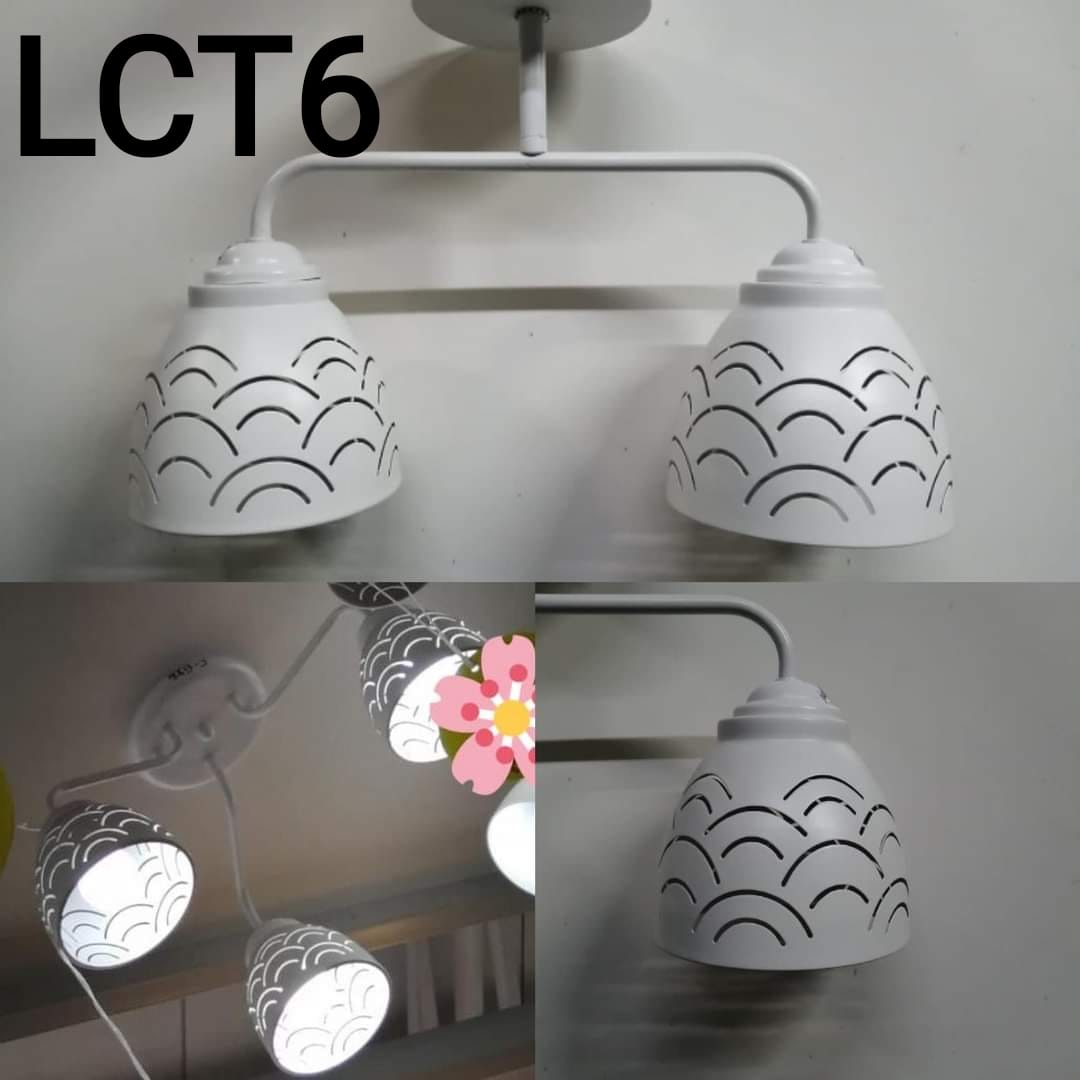 Lámpara metálica de techo