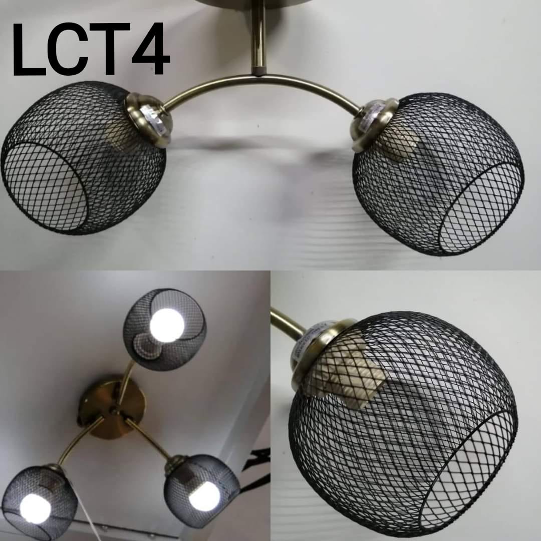 Lámpara metálica de techo