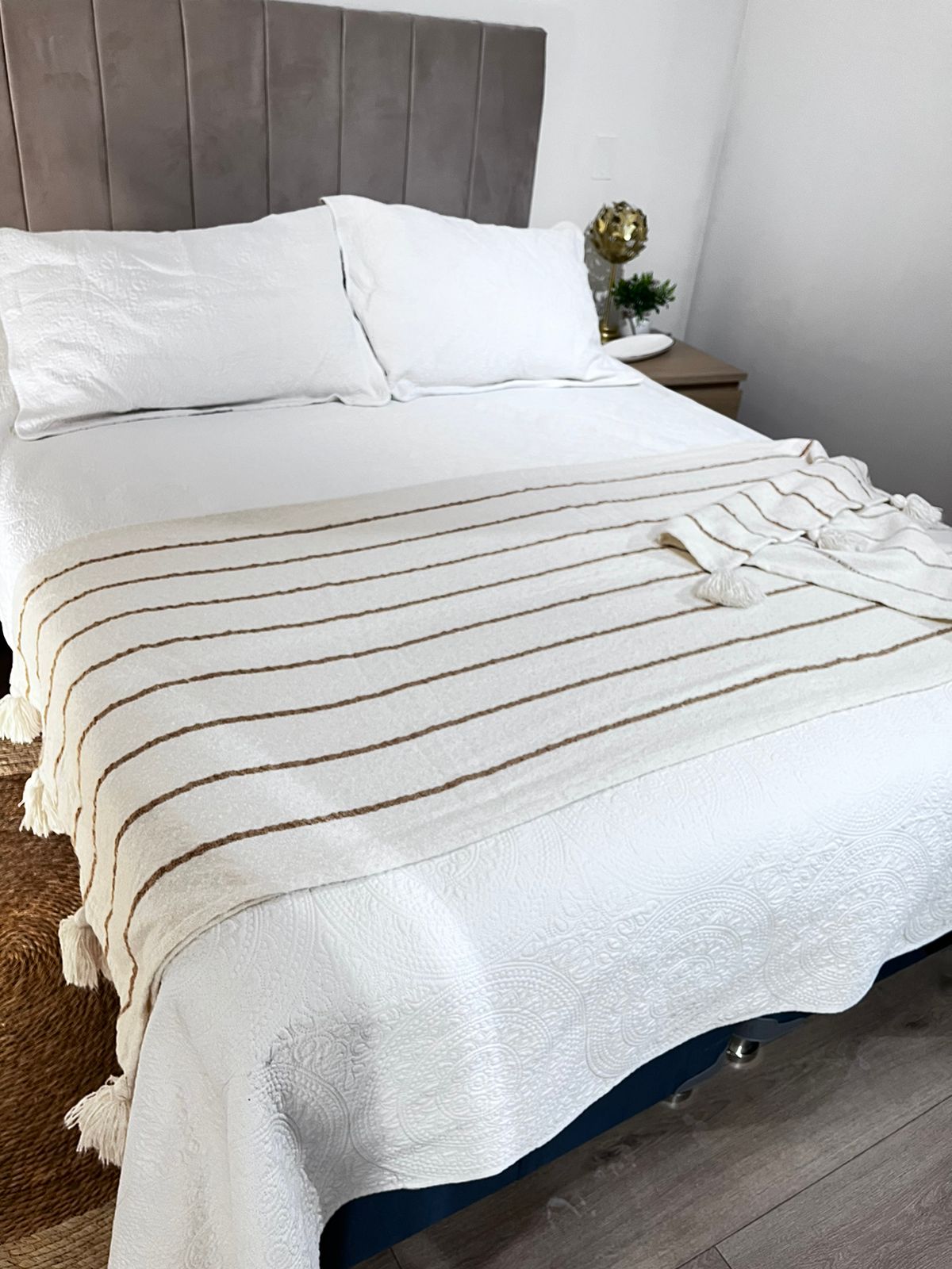 Mantas decorativas de lana