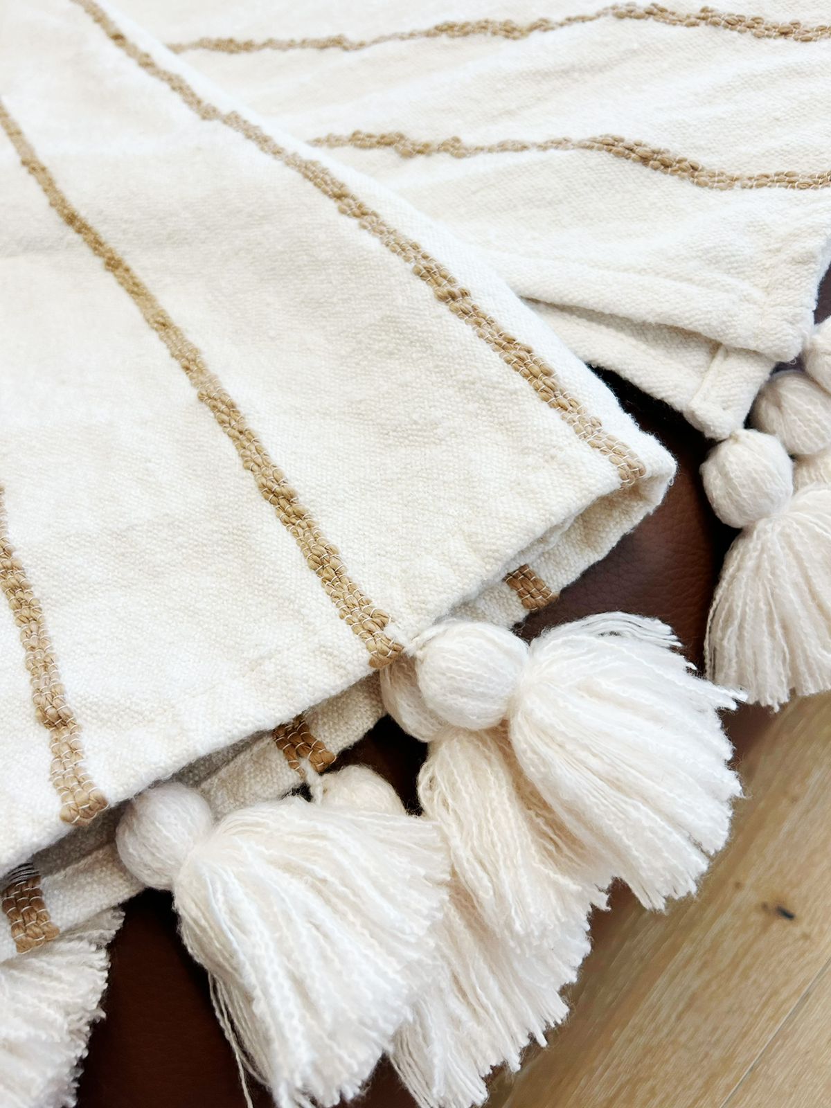 Mantas decorativas de lana