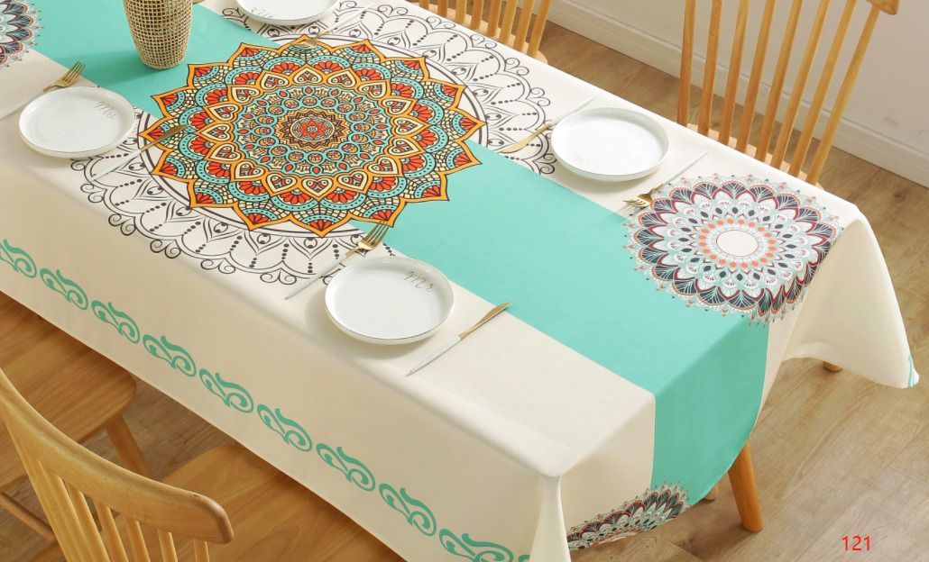 Manteles estampados  antimanchas