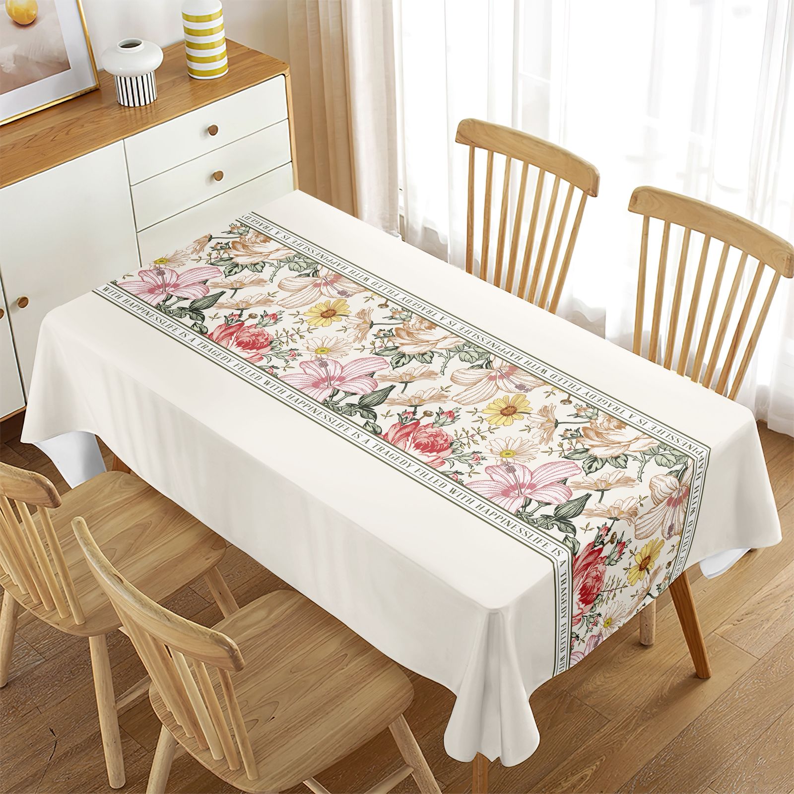 Manteles estampados  anti manchas