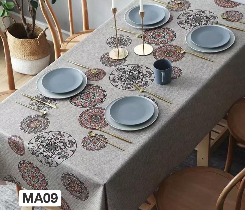 Manteles estampados  antimanchas