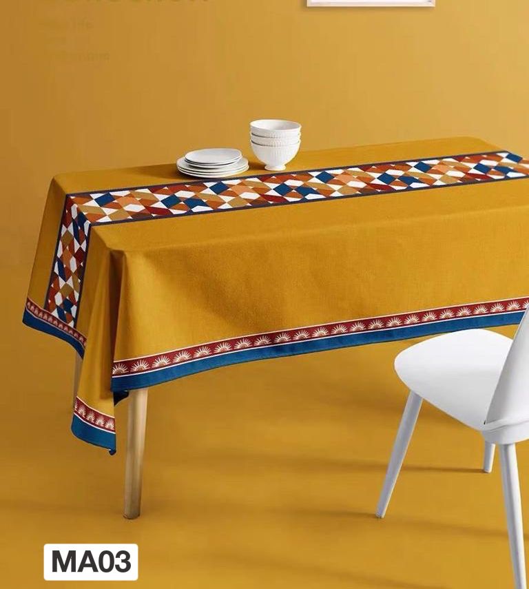 Manteles estampados  antimanchas