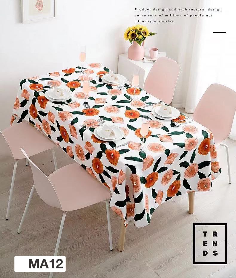 Manteles estampados  antimanchas