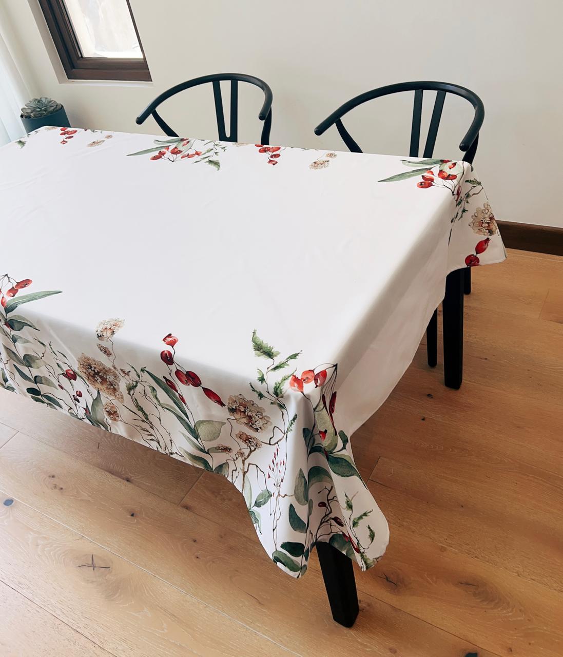Manteles estampados  anti manchas