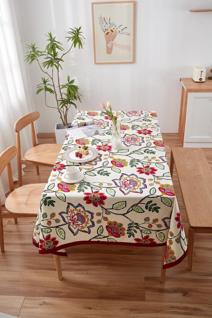 Manteles  de algodon dobles