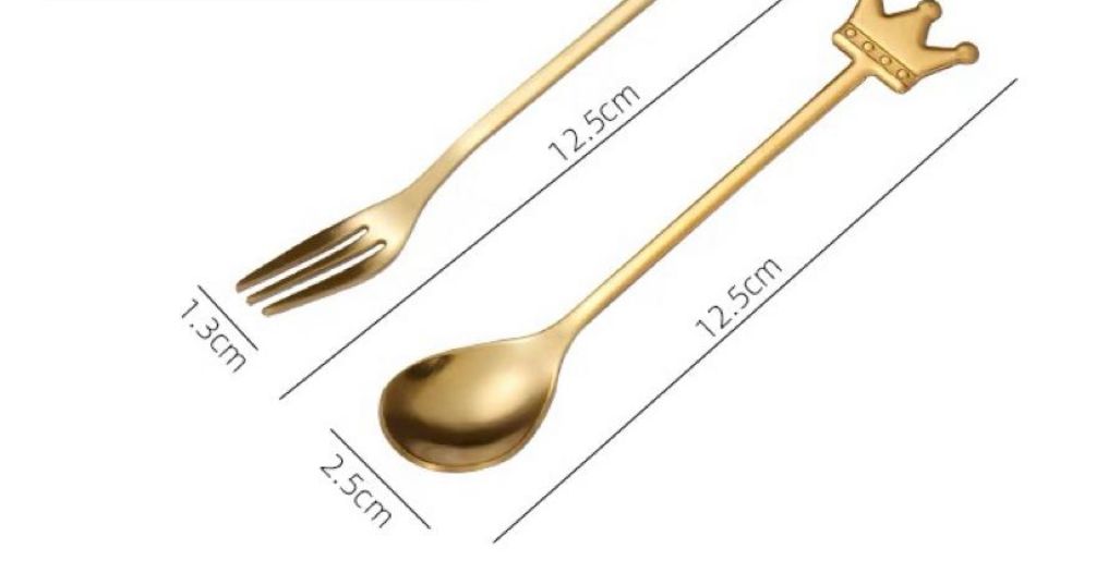 set de 6 tenedores o cucharas para picoteo