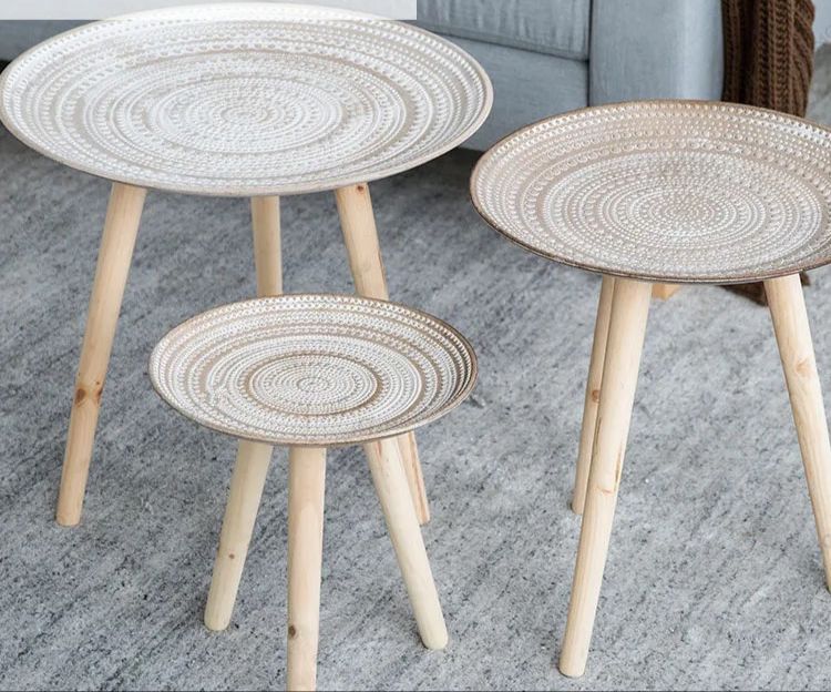 Set de mesas decorativas