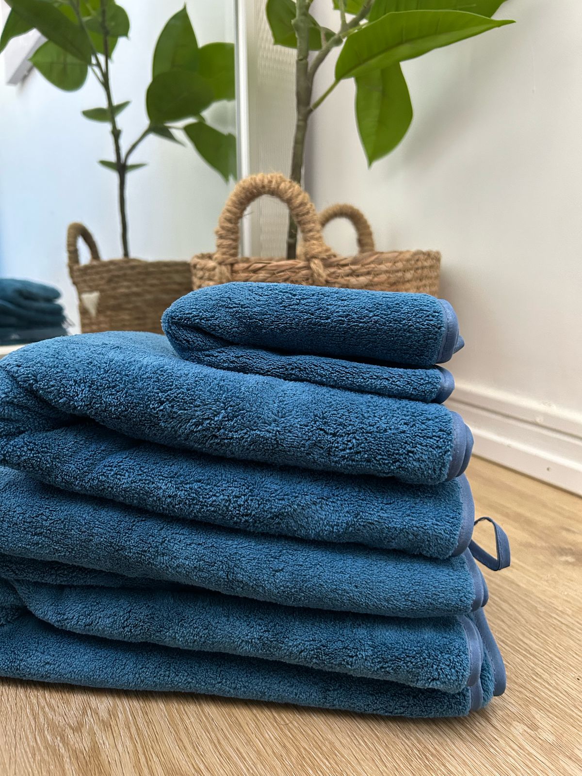 Set de 3 toallas microfibra suaves y excelente absorcion