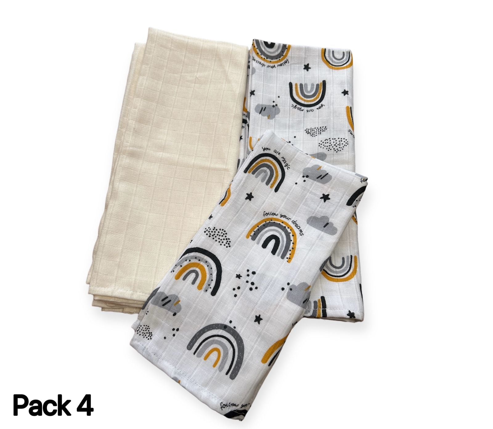 Pack de 3 muselinas